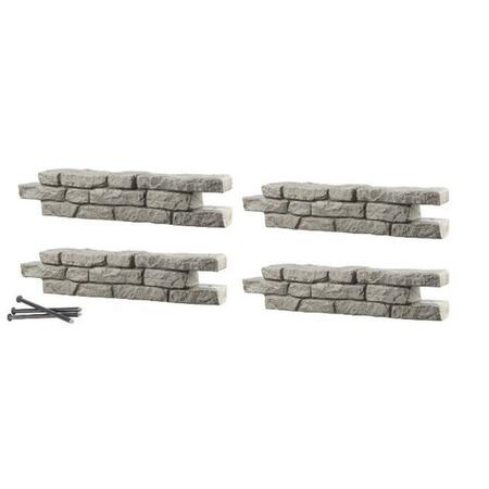 RTS COMPANIES US Rock Lock Residential Pack - 4 Straights With 4 Spikes 18'', 4Pk 550600600A0081